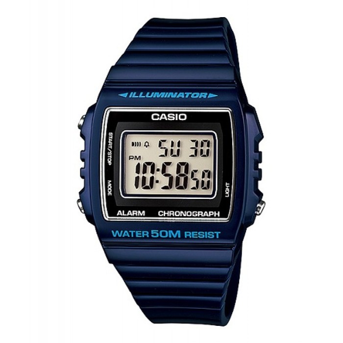 Promo  Jual jam tangan casio  Jam Tangan Digital Unisex Casio Original W-215H-2a iluminator