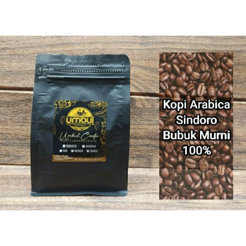 

Kopi Temanggung Arabica Bubuk Murni Sindoro