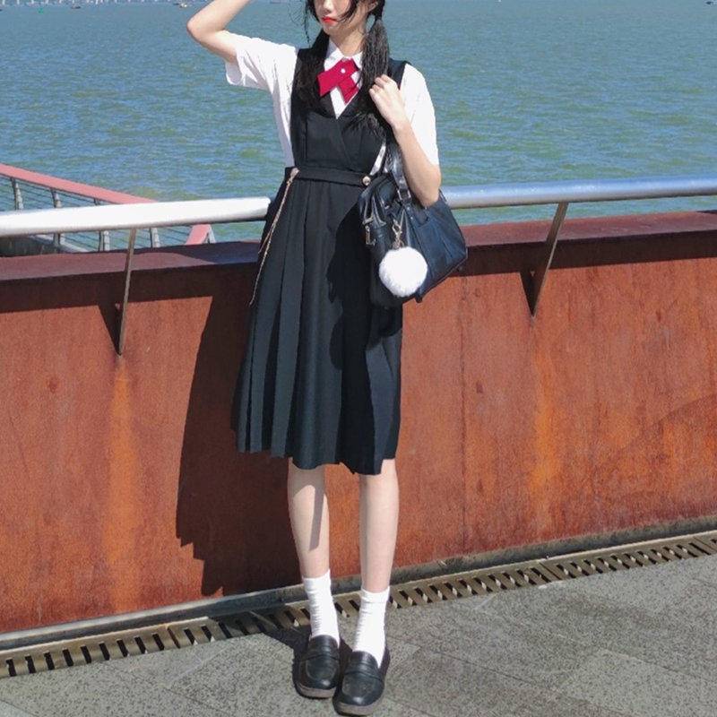 【Wetrose】 New Premium Cool JK Cosplay Costume Uniform School Suit Korean Japanese Style Student Set