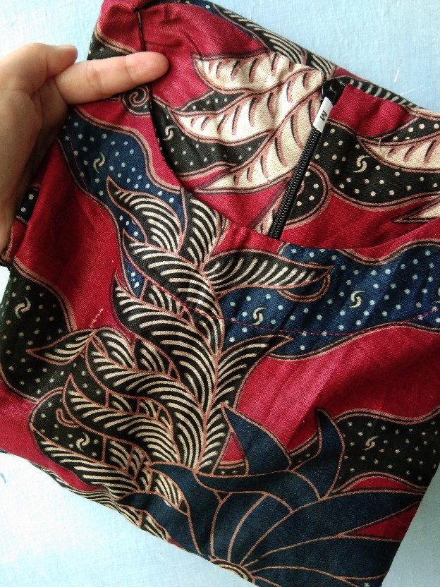 Samhadi Batik Blouse Blus Seragam Ecer Atasan Batik Wanita Formal Non Formal Batik Wanita M L Xl Xxl