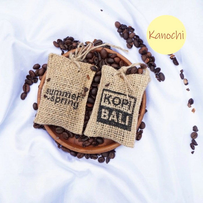 Kopi bali parfum pengharum mobil biji kopi asli pewangi aroma gantung