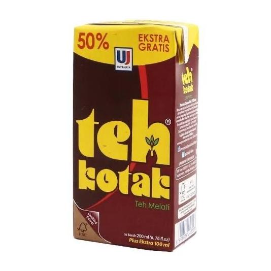 

(BISA COD) Teh Kotak Ultra 200 ml + 100 ml - 1 Dus BERMUTU Kode 1098