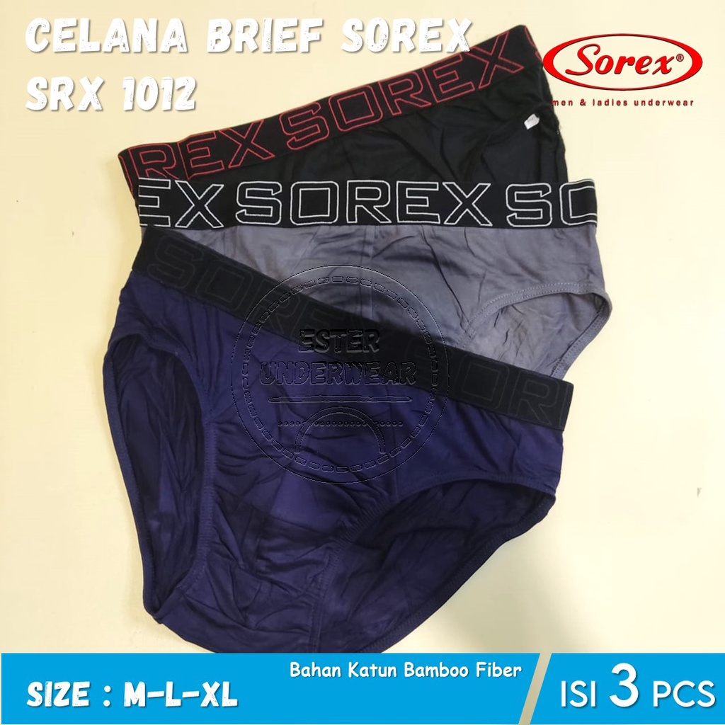 Sorex Celana Dalam Pria SRX 1012 ISI 3Pcs/Pack