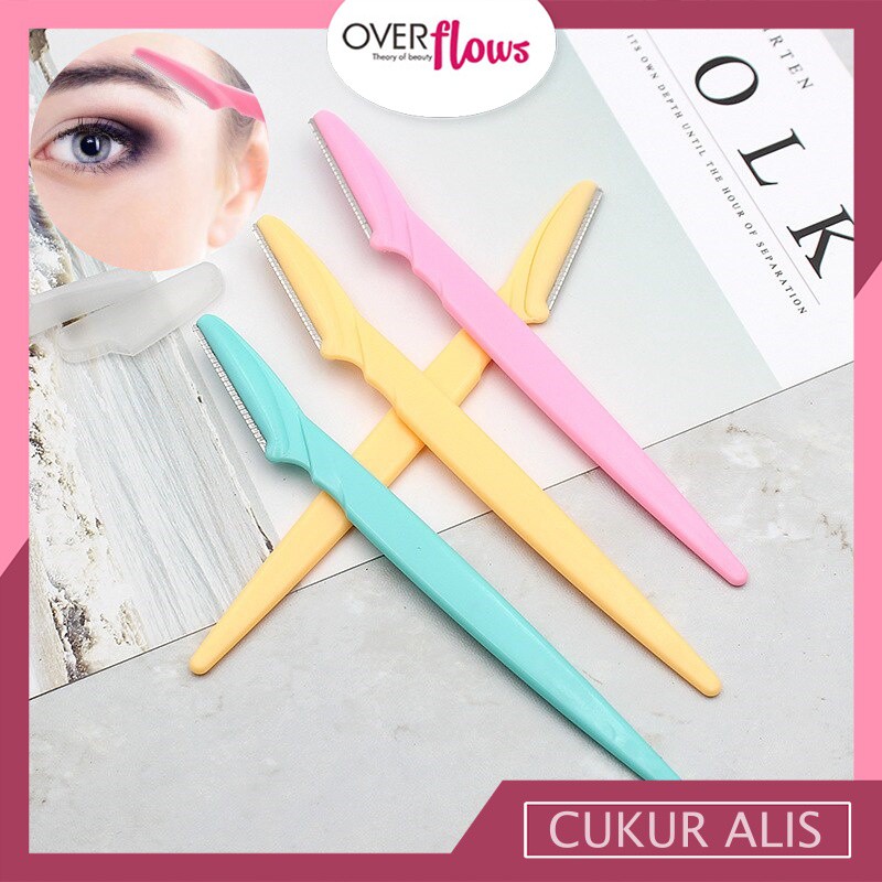 OVERFLOWS.ID Alat Cukur Alis Pencukur Pengerok Eyebrown Razor TINEKE - TINKLE Terlaris Termurah