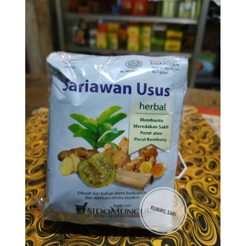 JAMU SARIAWAN USUS - SIDOMUNCUL