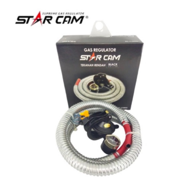 [ Starcam ] Selang + Regulator LPG Starcam SC-201MSS