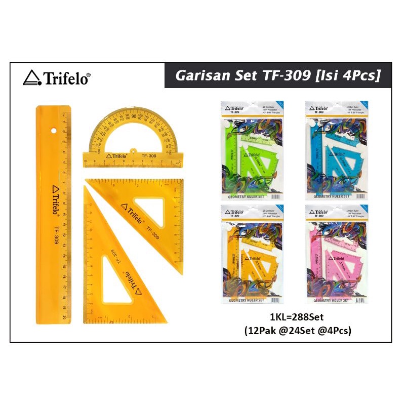 

Garisan Set TF-309 (isi 4pcs)
