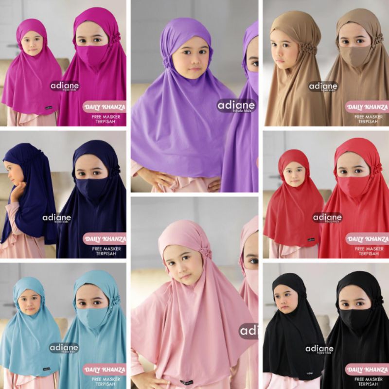 HIJAB ANAK DAILY KHANZA By ADIANE