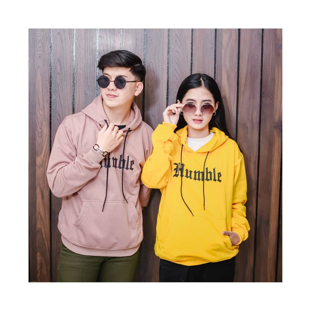 Hoodie Sweater HUMBLE bisa untuk Pria/wanita/couple