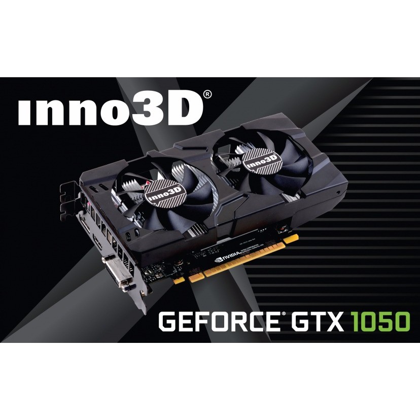 Inno3D GTX 1050 2GB DDR5 DUAL FAN