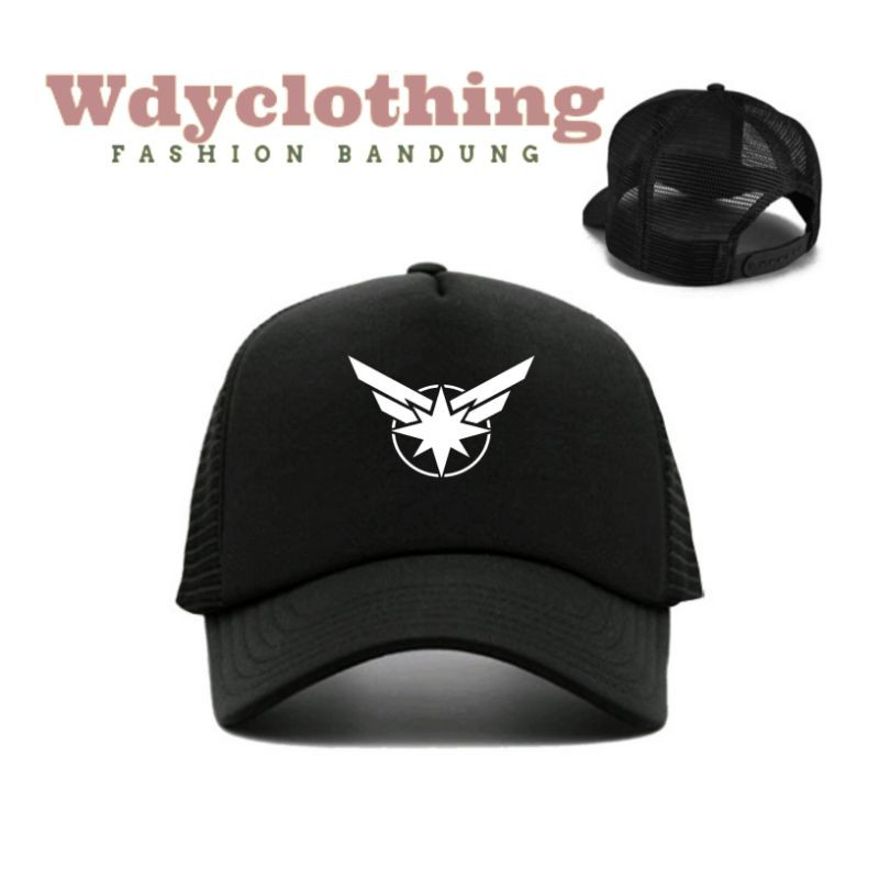 TOPI TRUCKER CAPTAIN MARVEL - WDYCLOTHING