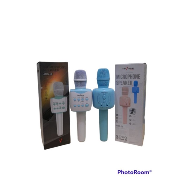 MICRPOHONE SPEAKER BLUETOOTH MIC KARAOKE ADVANCE AMS-08 / ADVANVE AMS-18