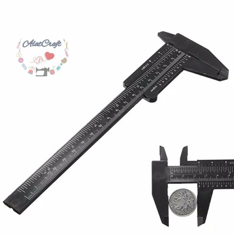 

Penggaris Pengukur Vernier Caliper Mini