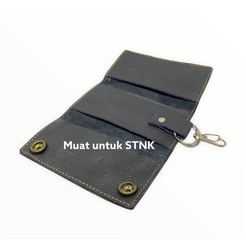 DOMPET KUNCI STNK KULIT ASLI DOMPET KUNCI MOBIL MOTOR GANTUNGAN KUNCI KULIT GK KULIT DOMPET KULIT