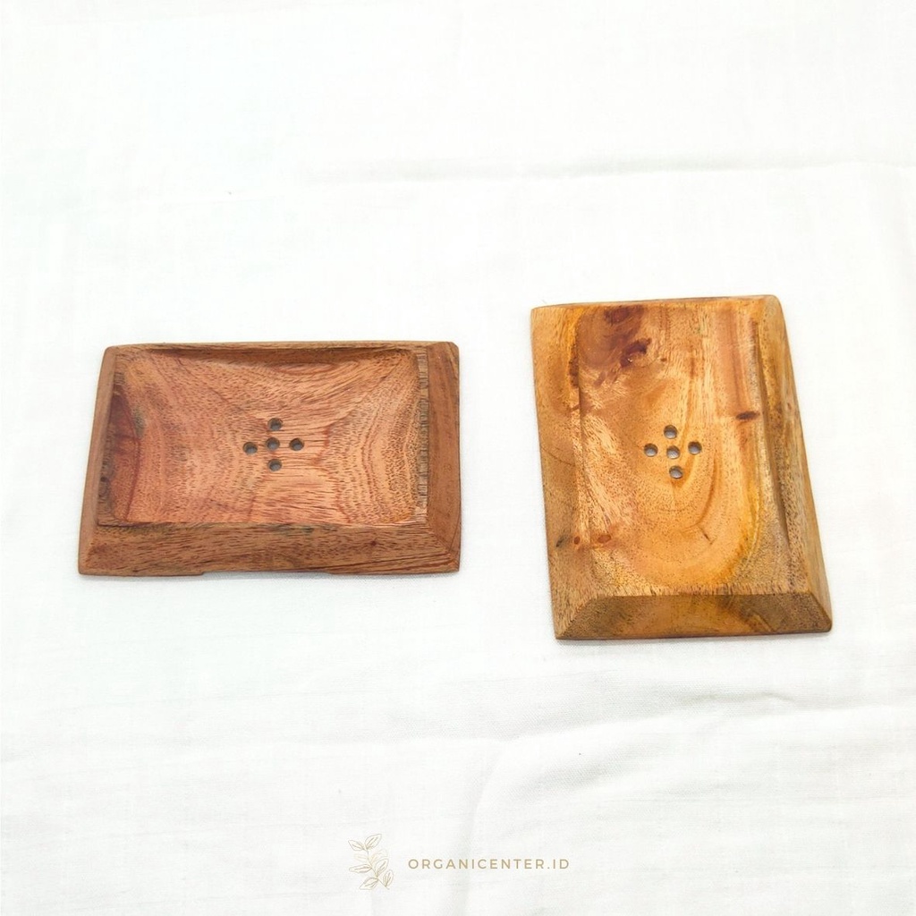 Tatakan Sabun Kayu Mahoni  Wooden Soap Tray Alas Tempat Sabun Holder Kamar Mandi Ramah Lingkungan Zero Waste Eco Friendly Estetik Minimalis