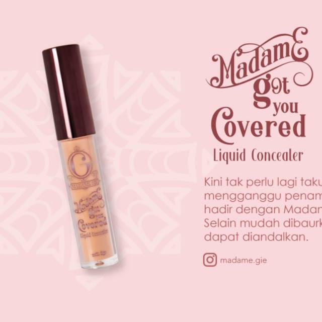 ☃Cutezz_Ching1☃Madame Gie Got You Covered Concealer 3g - Makeup Concealer