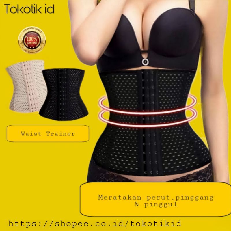 Waist shaper korset pelangsing penegak punggung pengecil perut buncit wanita ibu melahirkan