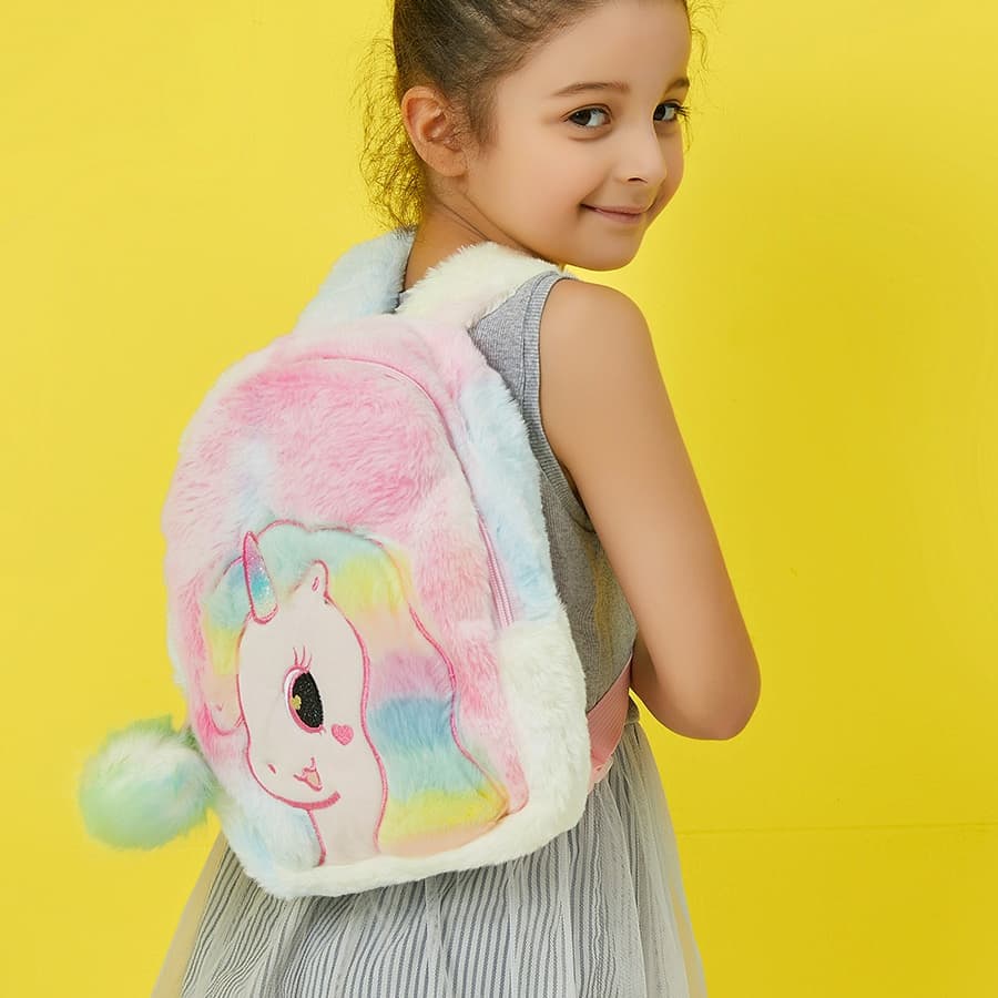 Tas ransel unicorn bulu anak paud TK tas sekolah anak unicorn Tas Ransel Backpack Anak Perempuan Kado ultah anak perempuan TAS BLINGBERRY ORIGINAL IMPORT