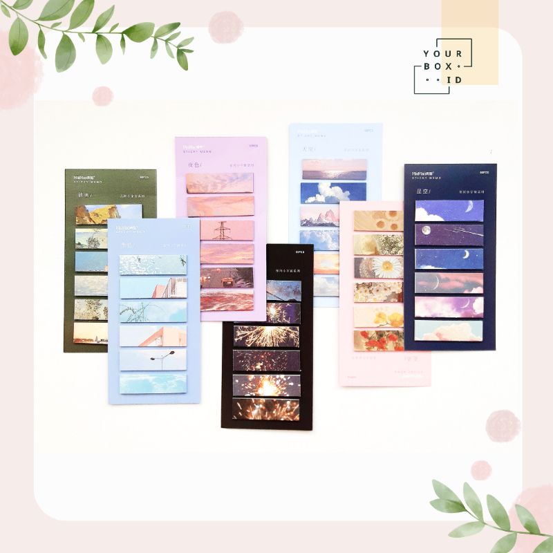 

90 pcs Sticky Notes Aesthetic / Journal
