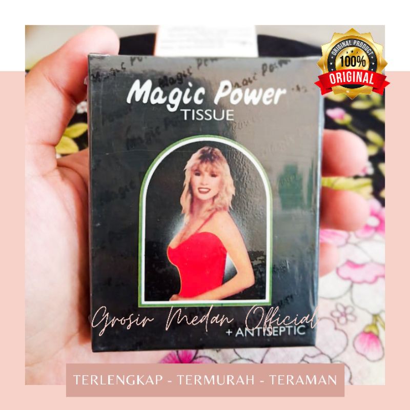 TISSUE SUPER MAGIC MAN TISU MEJIK POWER