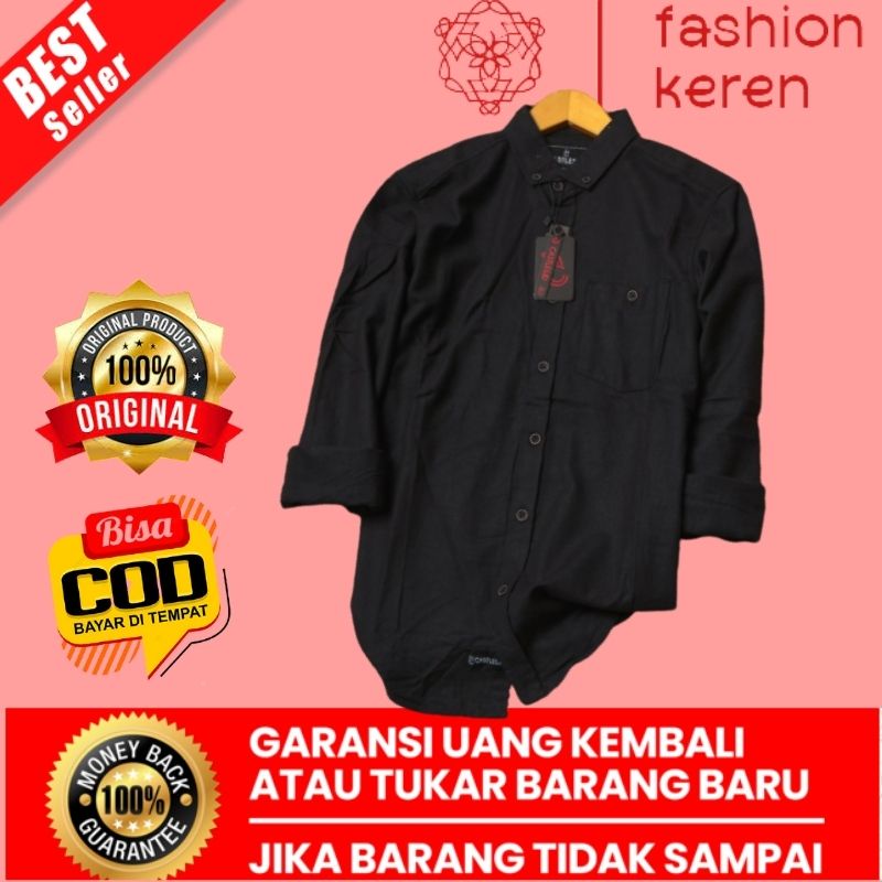 Hem Baju Kemeja Pria Lengan Panjang Kemeja Putih Panjang Pria Kemeja Pria Kemeja Kasual Hitam Putih 