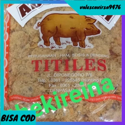 

⭐BISA COD⭐ ABON BABI TITILES - 500gr