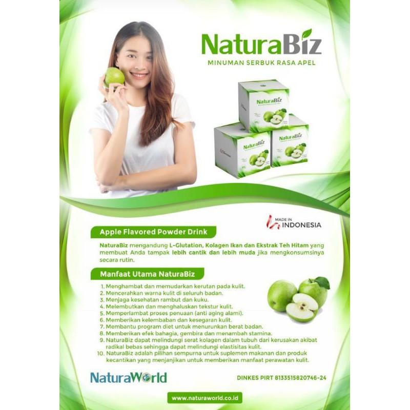 

NaturaBiz.3 box(30pcs) free member.