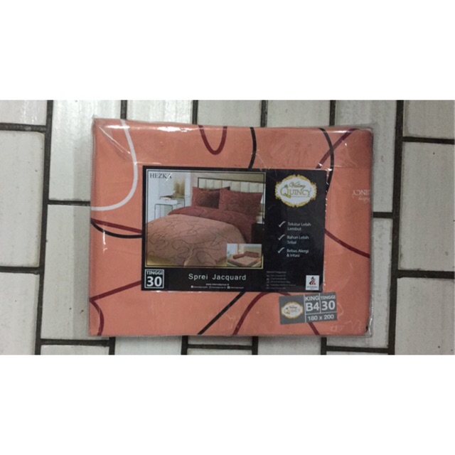 Sprei Vallery Quincy Internal motif 180 B4 Hezka Brownies Sonya Joan Renata Elves B2 Bantal 2