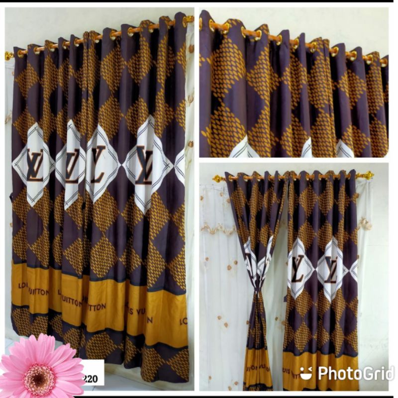 gorden smokering ring 12 motif LV brown / korden pintu jumbo elegan murah