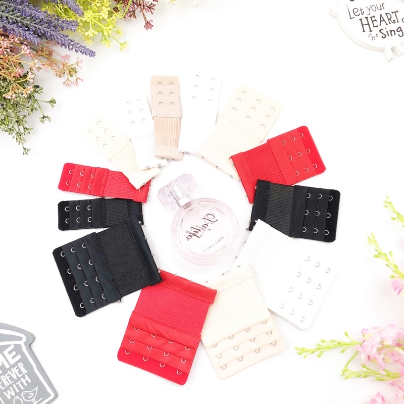 Pengait tambahan bra/ bra extension ada karet