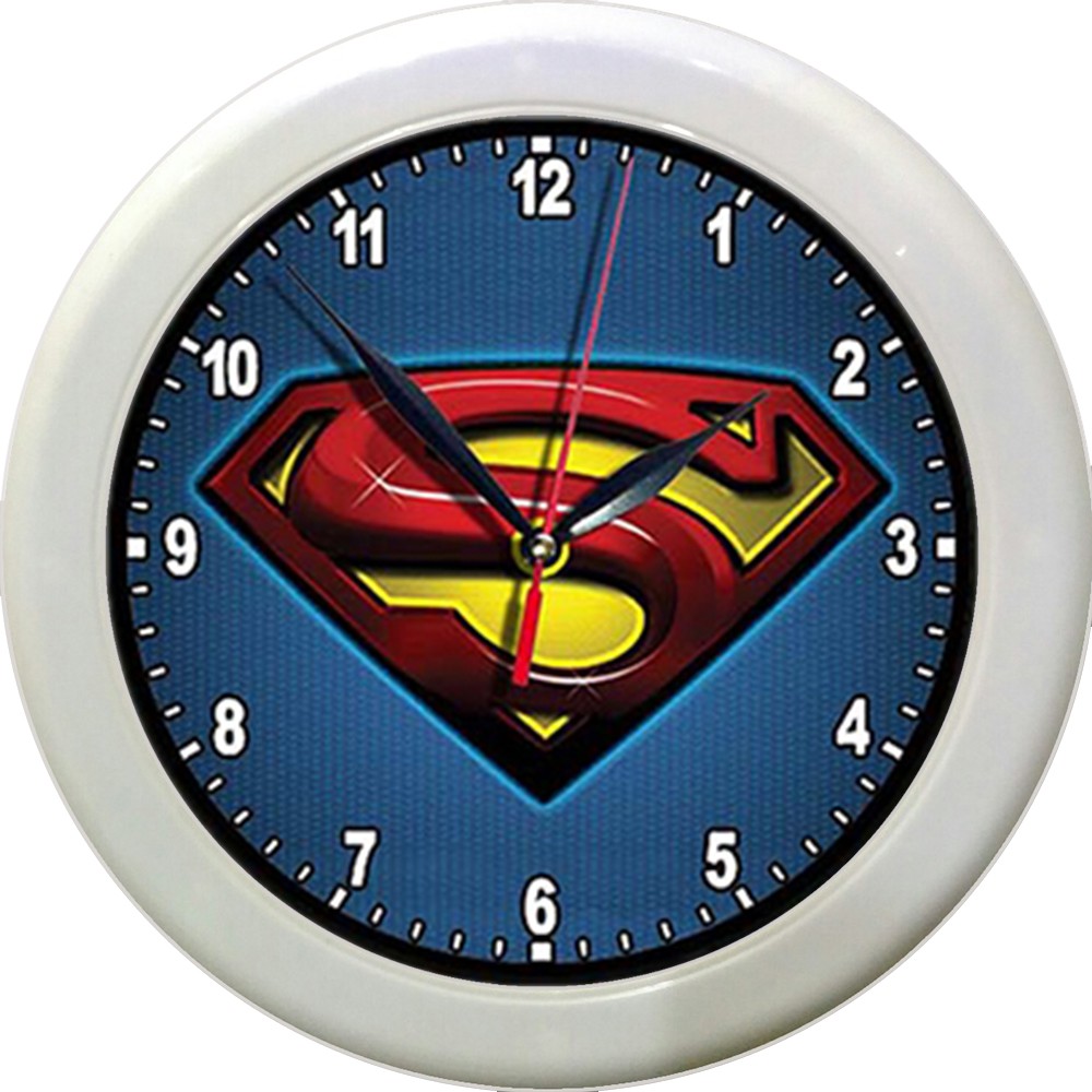 JAM DINDING SUPERMAN 2   (DIAMETER 30CM)