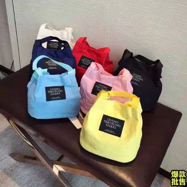 TOTE BAG WANITA LIVING TRAVELING