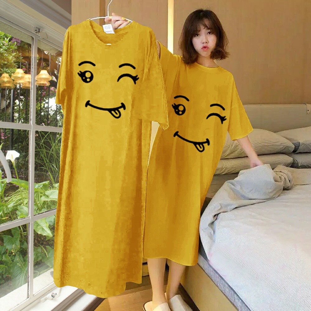 DRESS JUMBO SMILE WINK KEDIP/ JUMBO DRESS BIG SIZE XXL