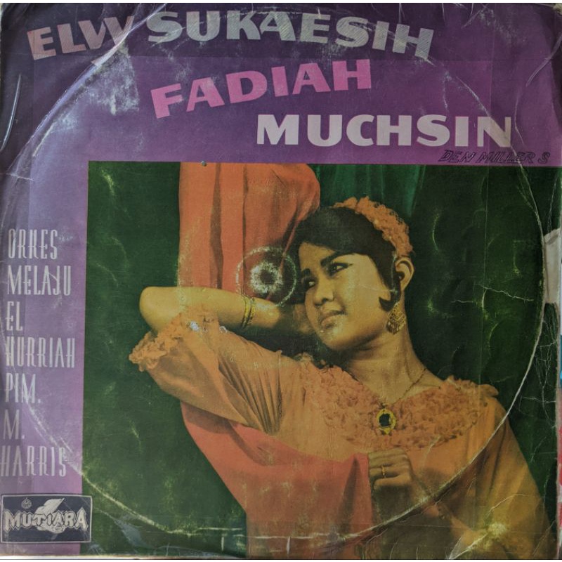 Vinyl piringan hitam ELVY SUKAESIH FADIAH MUCHSIN