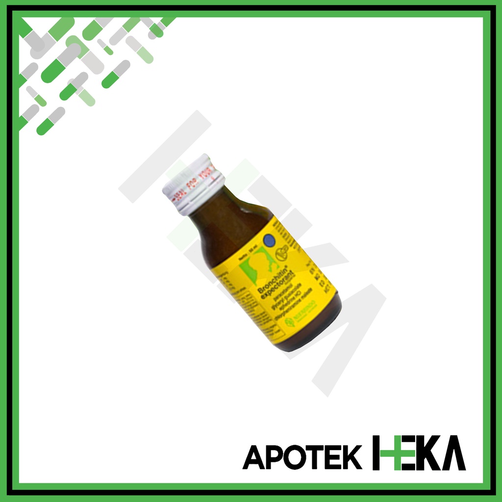 Bronchitin Expectorant Sirup 60 ml - Obat Batuk Berdahak Anak (SEMARANG)