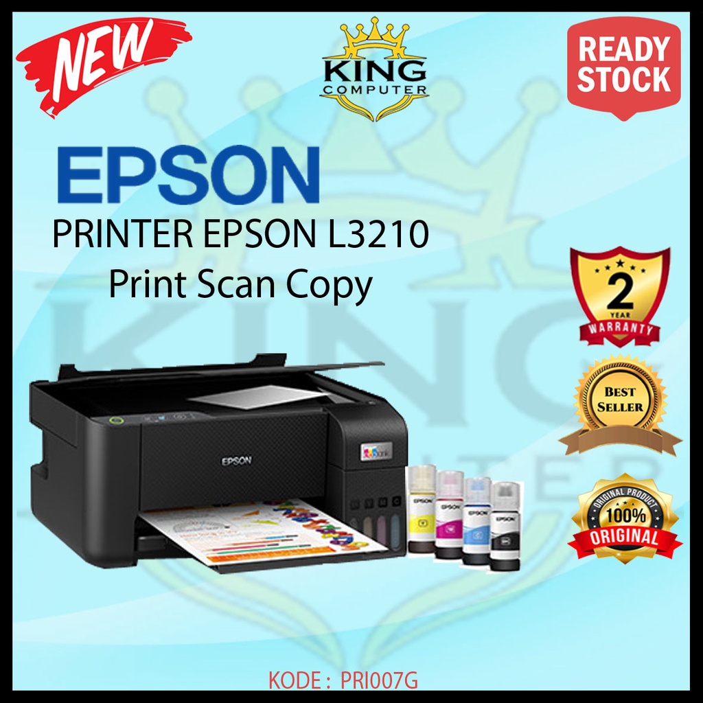 EPSON PRINTER L3210 3 IN 1 GARANSI RESMI