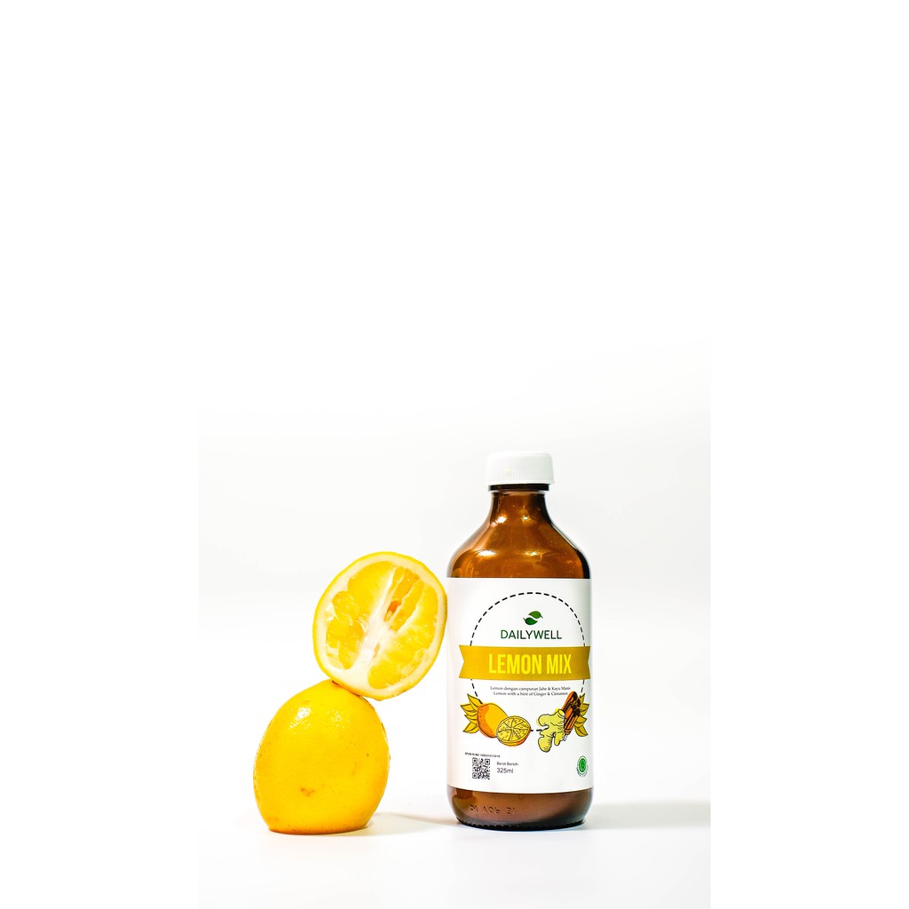 Dailywell Lemon Mix (Jus Detox Sari Buah Lemon) 325ml