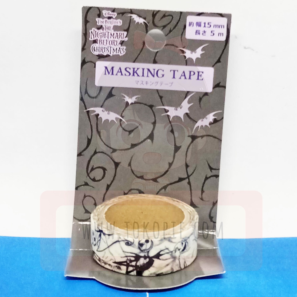 

Motto Disney Nightmare Before Christmas Masking Tape Black & White
