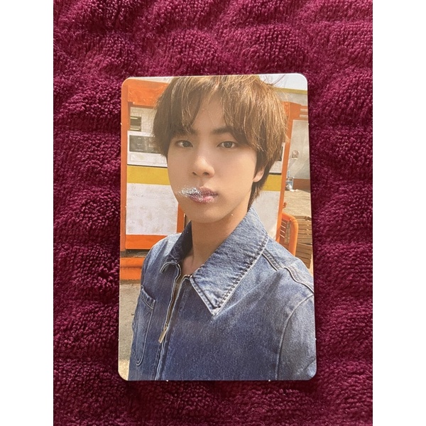 BTS JIN BUTTER WEVERSE POB PHOTOCARD