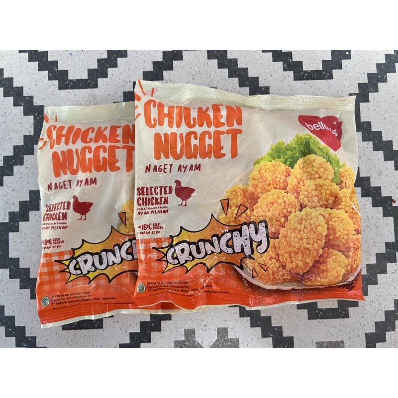 

NUGGET BELFOODS CRUNCHY 1 PACK