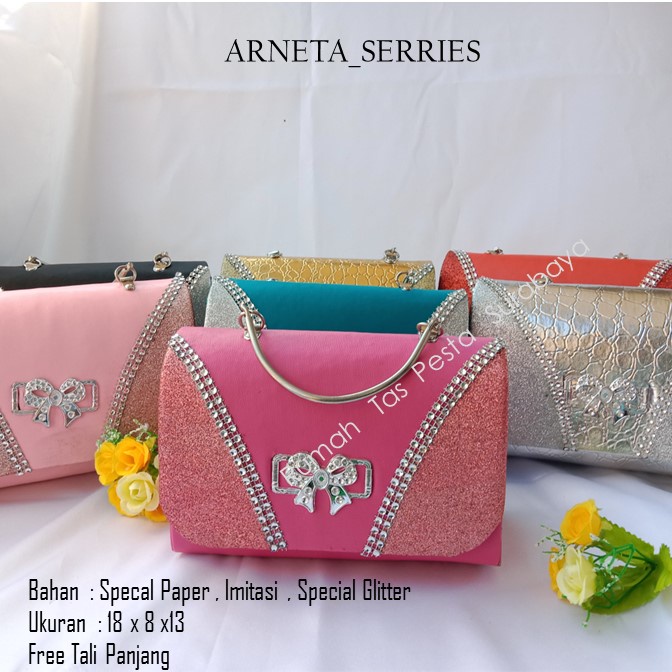 Tas Elegant,Tas Lucu,Tas Murah,ARNETA_Pink