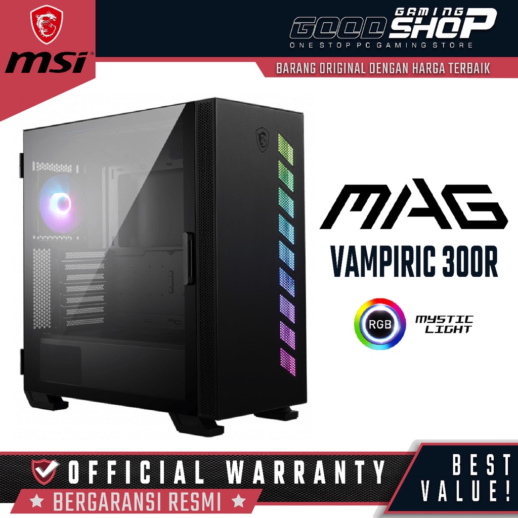 MSI MAG VAMPIRIC 300R CHASSIS [ATX]