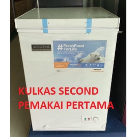 Jual Freezer Bekas Chest Freezer MODENA MD 10W 100L Freezer Box Modena Frezer Daging Freezer Es Batu Modena MD10W