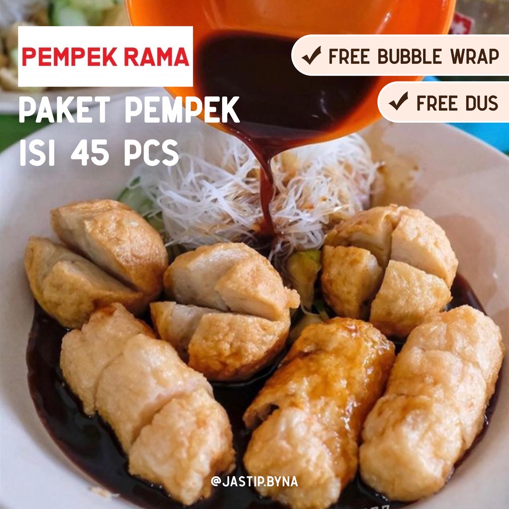 

PEMPEK RAMA VAKUM PAKET 45 PCS | PEMPEK PALEMBANG