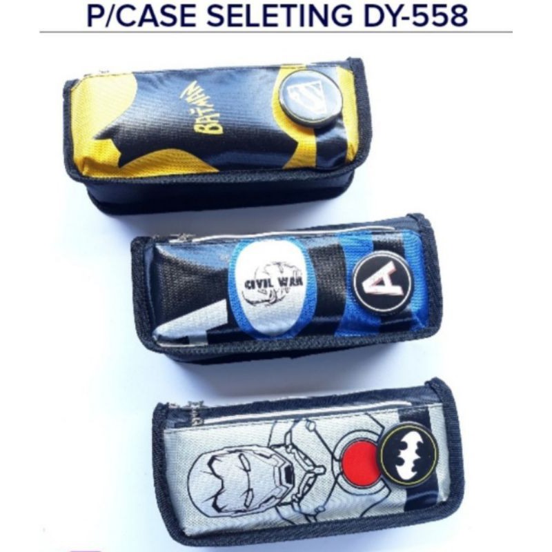 

Tempat Pensil / Kotak Pensil Anak Model Superhero Import DY558