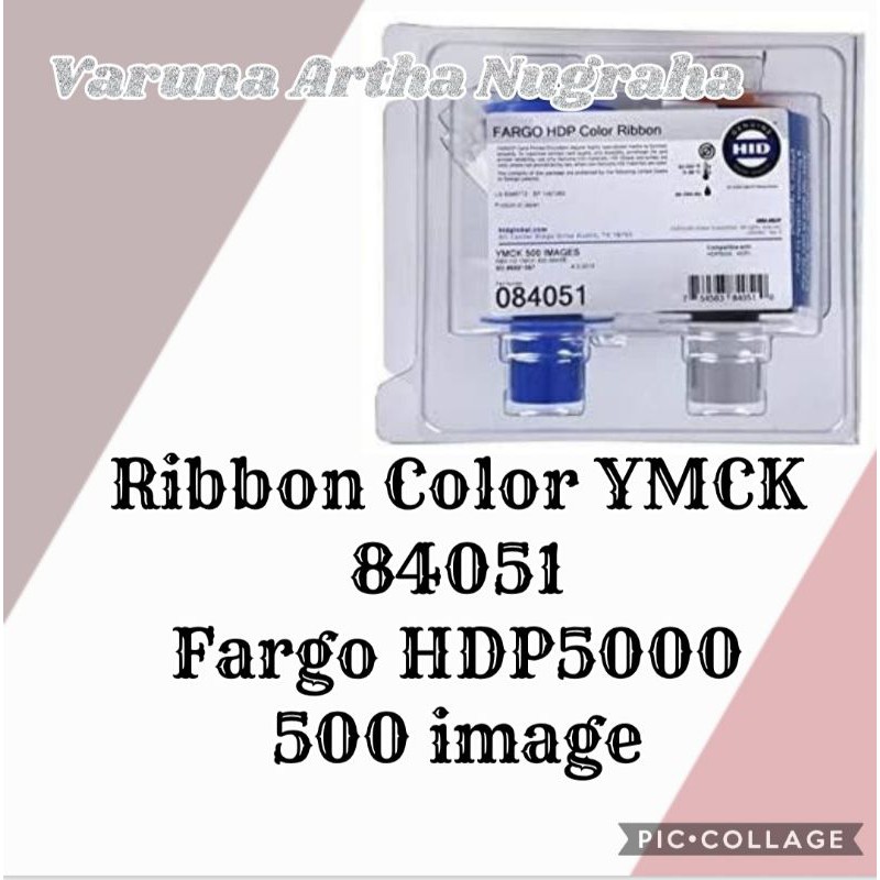 Ribbon Color YMCK 84051 untuk Fargo HDP5000 / Fargo HDP5000 / 84051