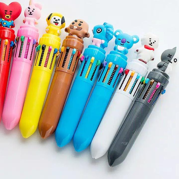 

(PROMO 0CJ53) PAKET PERLENGKAPAN BT21 BANGTANBOYS ALAT TULIS SET BT21 ALAT TULIS BT21 ✬