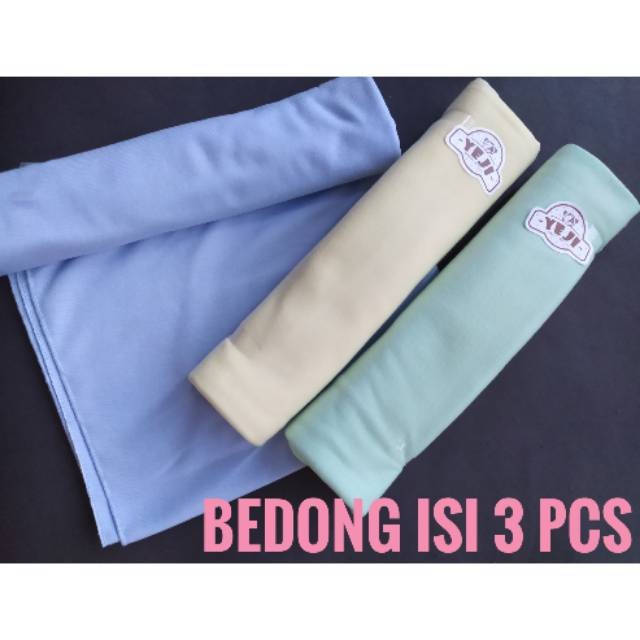 Bedong Bayi multifungsi isi 3 pcs | Bedong Bayi Motif Polos