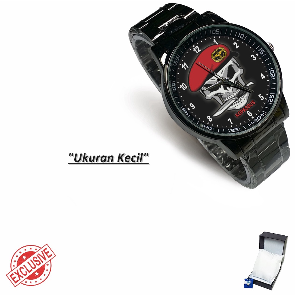 Jam Tangan Rantai Couple KOPASSUS - 01 (Special)