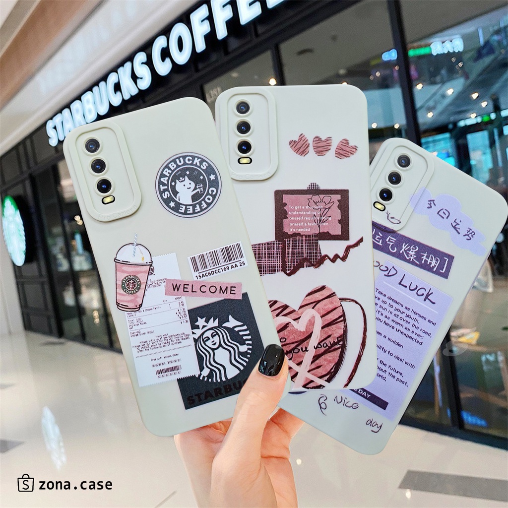 Case Starbucks Realme C2 C20 C11 2021 C31 C35